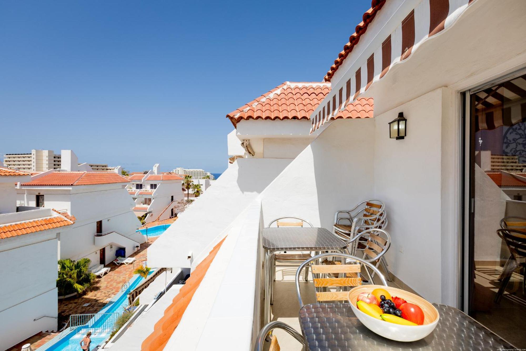 Las Floritas 23 Terrace And Swimming Pool 美洲海滩 外观 照片