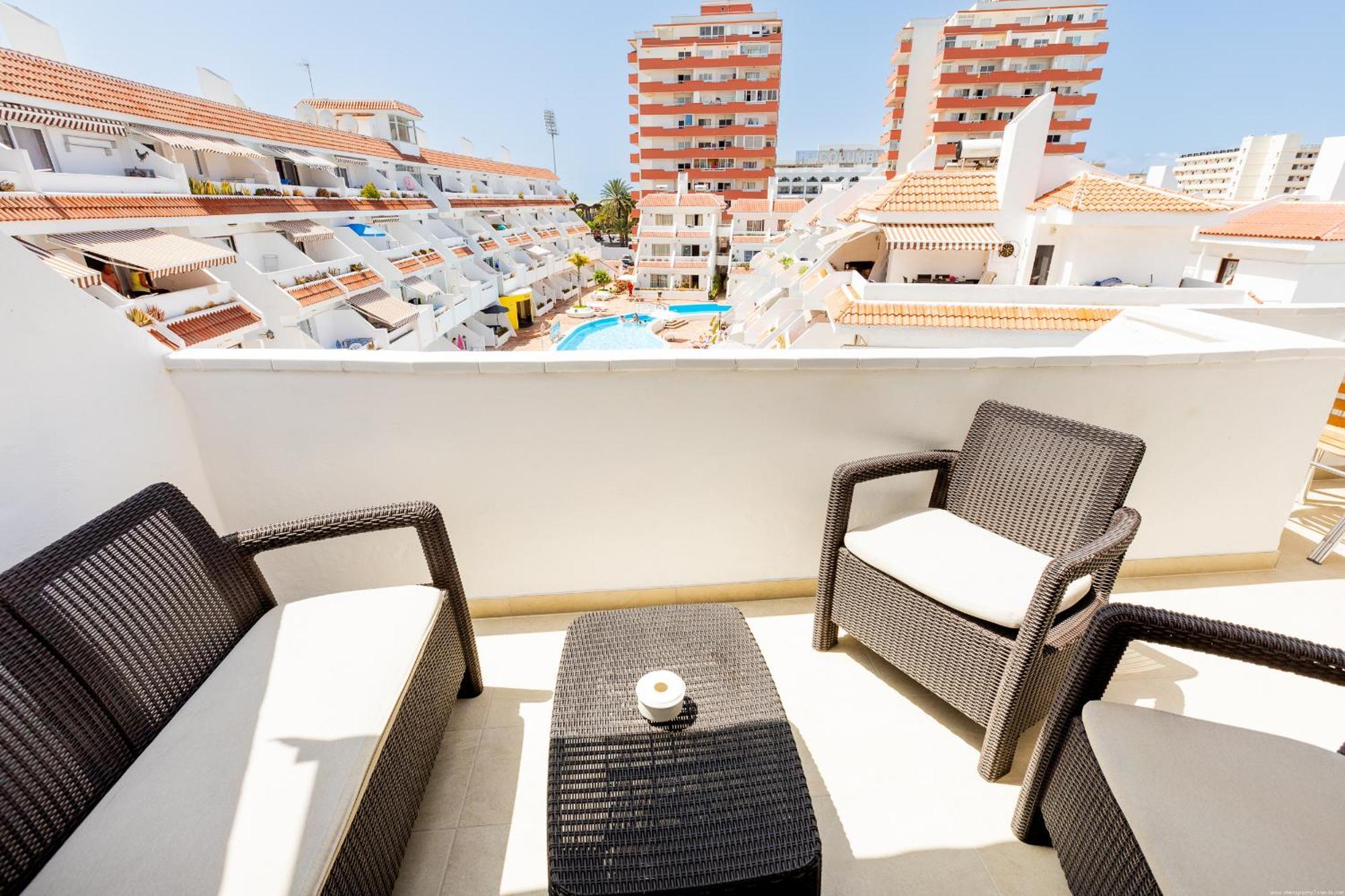 Las Floritas 23 Terrace And Swimming Pool 美洲海滩 外观 照片